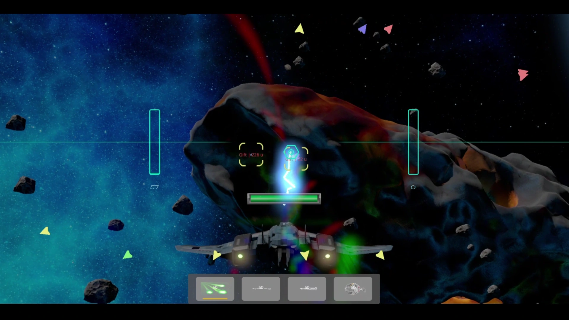 Eclipsi space action gameplay.